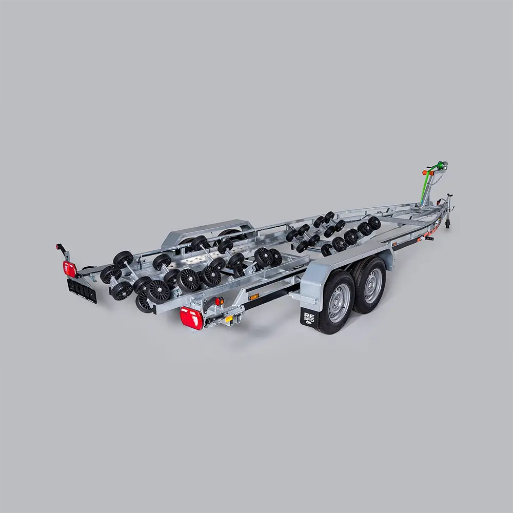 Stor båttrailer